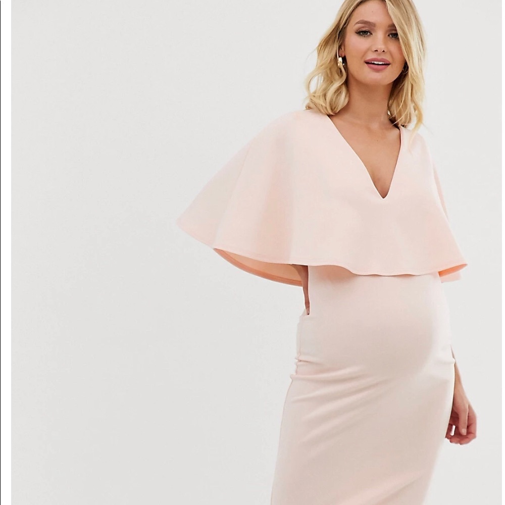 ASOS maternity and nursing dress